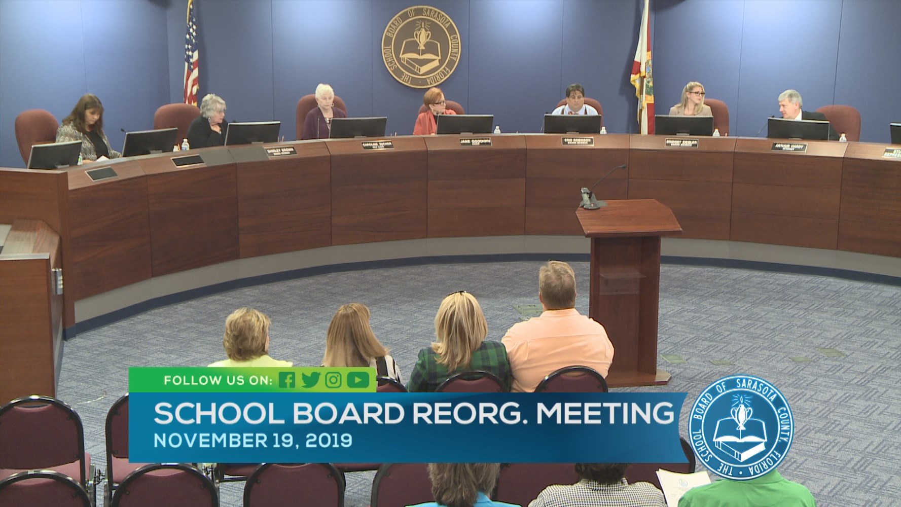 Sarasota County Schools Board Meeting 11 19 2019